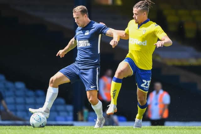 Kalvin Phillips in action against Southend United.