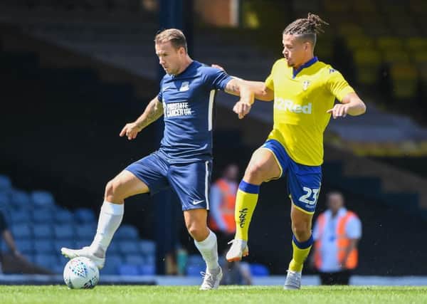 Kalvin Phillips in action against Southend United.