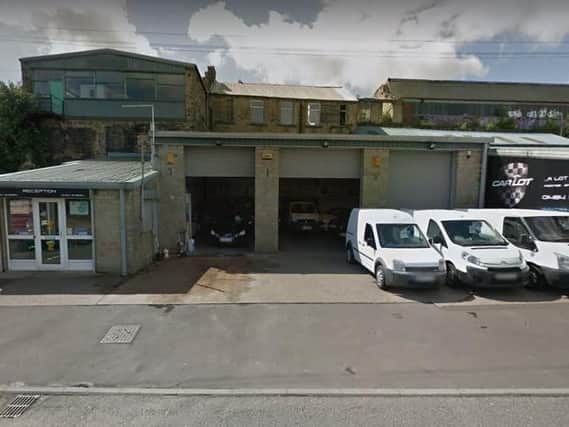 The masked men forced their way into The Car Lot in Thornton Lodge, Huddersfield. Picture: Google