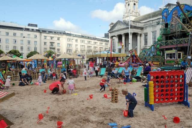 STAY-CATION: No need to queue on the A64 as the seaside comes to the city centre.