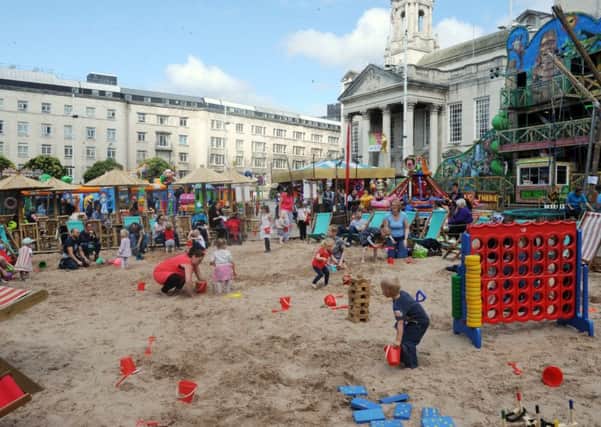 STAY-CATION: No need to queue on the A64 as the seaside comes to the city centre.
