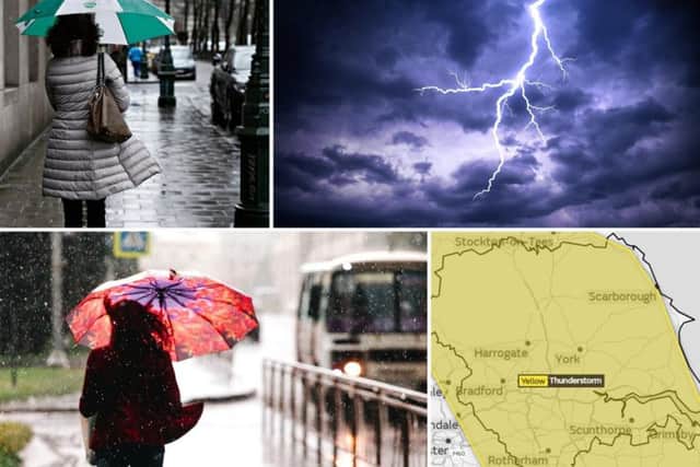 This hot and humid weather can trigger thunderstorms