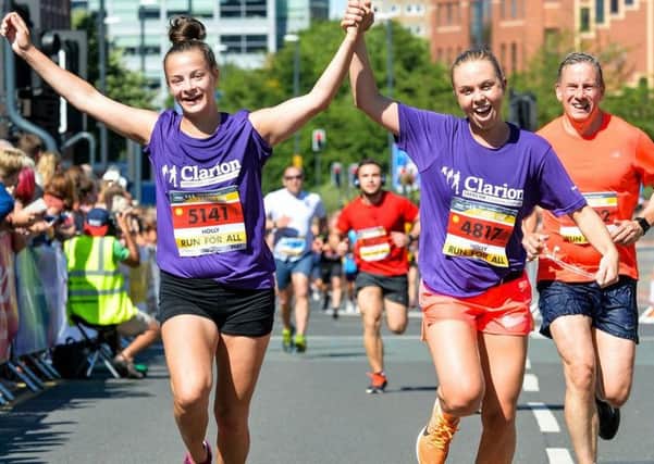 CHALLENGE: Runners in the Leeds 10k Clarion Corporate Challenge.