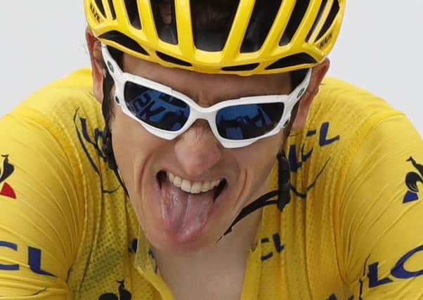 Geraint Thomas is two stages away from winning the Tour de France.