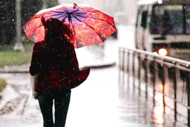 25-30 mm of rain is possible in less than an hour