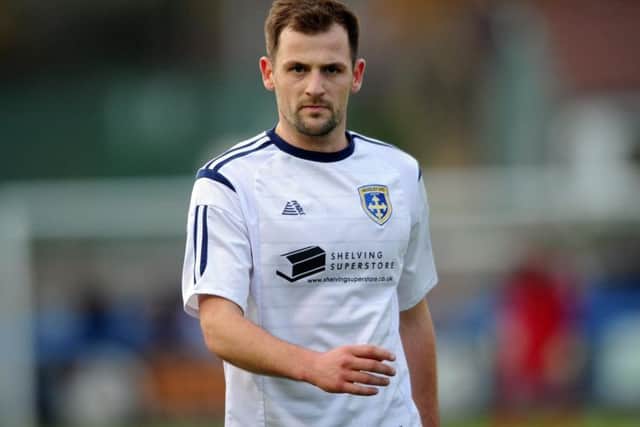 BIG FAN: Guiseley's Will Hatfield.