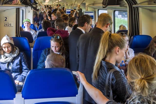 Passengers sometimes have to endure rail journeys in uncomfortably hot and cramped carriages during warmer weather