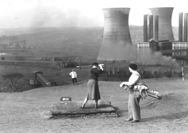 Leeds, 15th April 1950
Leeds (Armley Park) Municipal Golf Course
with Kirkstall Power Station beyond.