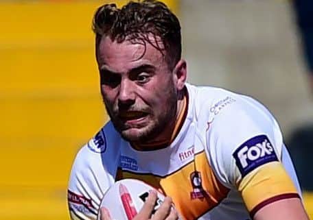 James Harrison, who touched down twice in Batley's win over Swinton. PIC: Paul Butterfield
