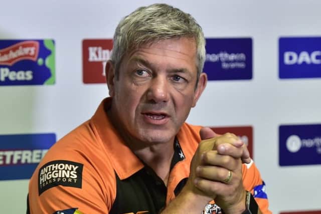 Delighted Castleford Tigers coach, Daryl Powell. PIC: Matthew Merrick