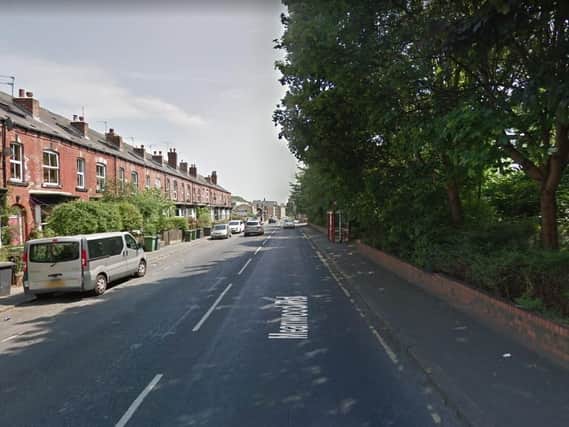 The emergency vehicles were seen travelling along Meanwood Road in Leeds. Picture: Google
