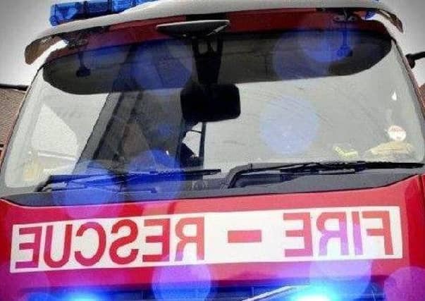 Fire engine.