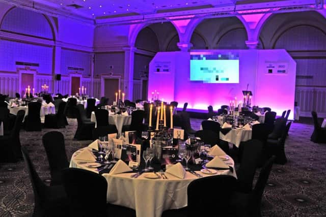 the inside of The Queens Hotel, Leeds.