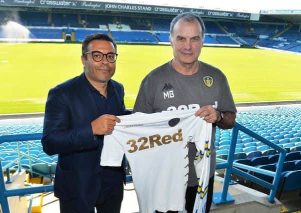 BREAKING THE BANK: Leeds Uniteds owner Andrea Radrizzani was so desperate to land Marcelo Bielsa that the club are paying him Â£2m a year.