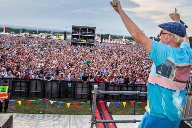 Chris Evans at this year's CarFest North.