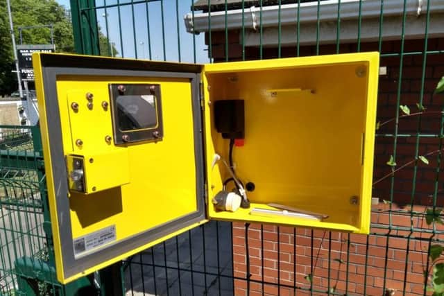 Children stole the life-saving equipment