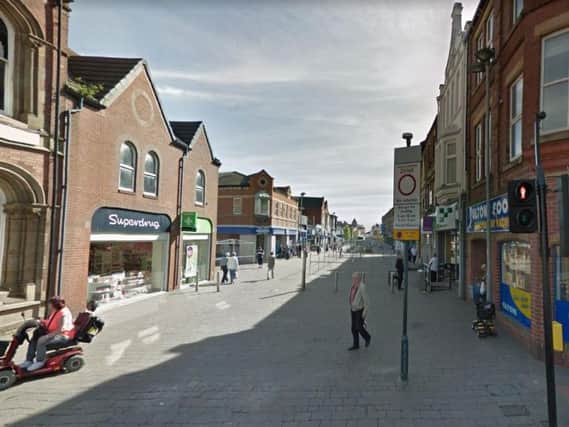 Police in Castleford issued a 48 hour order to tackle the problem of street drinkers in parts of the town centre. Picture: Google