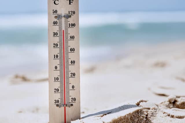 In general, the temperatures will be reasonably warm, with peak temperatures set to hit around 24C