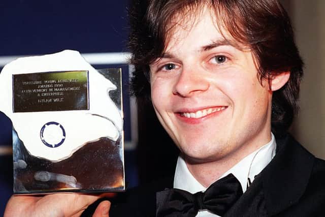 YORKSHIRE YOUNG ACHIEVERS AWARD AT ELLAND ROAD....PICTURED..DYLAN WILK WINNER MANAGEMENT AND ENTERPRISE...
SEE STORY..
PIX JIM MORAN..PIX JIM MORAN...