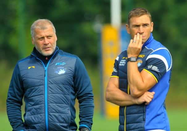 James Lowes and Kevin Sinfield.