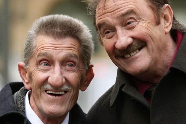 Barry Chuckle (left) one half of the Chuckle Brothers, has died