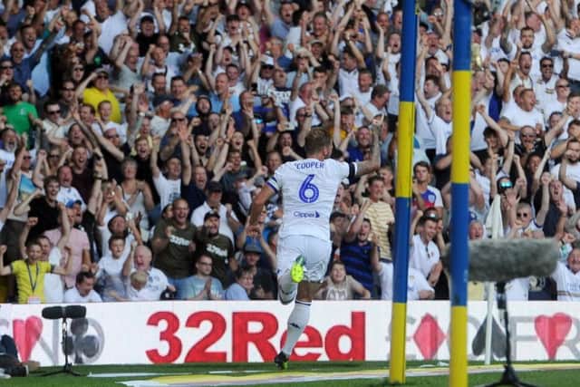 Liam Cooper restores the two goal cushion.
