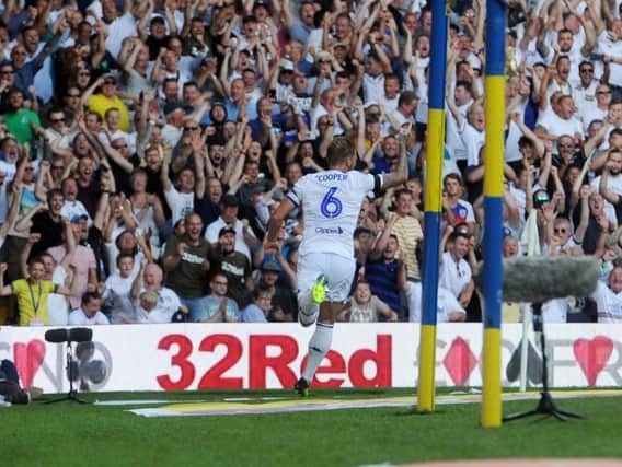 Liam Cooper restores the two goal cushion.