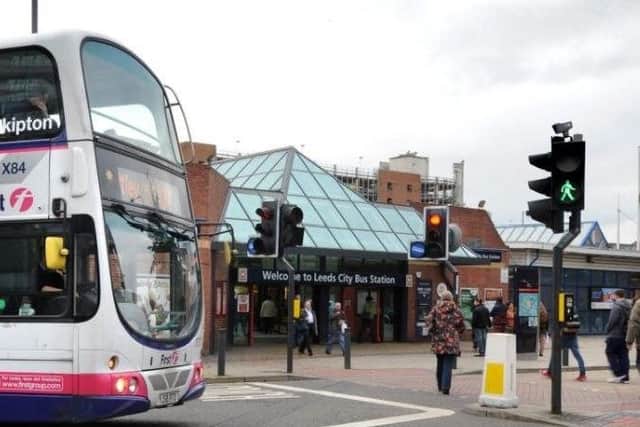 Leeds Bus Station.