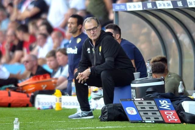 Leeds United head coach, Marcelo Bielsa. PIC: Tony Johnson
