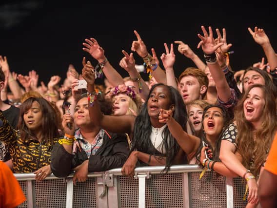 Leeds Festival-goers in 2015.