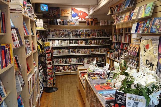 OK Comics, on the Thorntons Arcade.