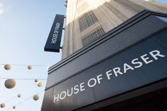 House of Fraser. Dominic Lipinski/PA Wire