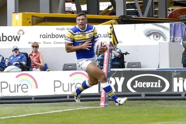 Ryan Hall scores against Toulouse.