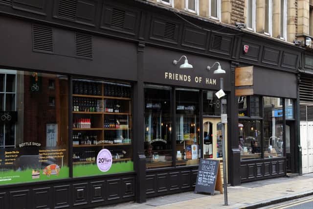 Friends of Ham at New Station Street in Leeds city centre.