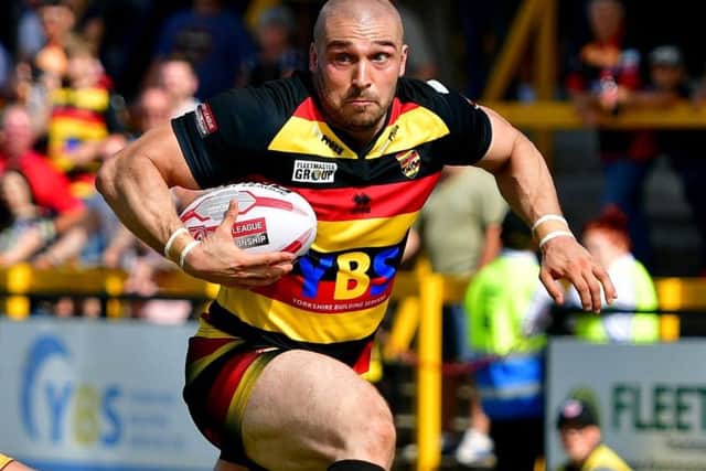 Dewsbury's Adam Ryder.