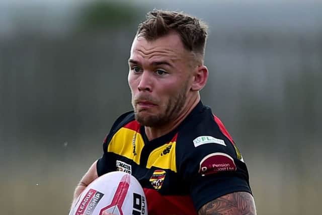 Dewsbury's Dom Speakman.
