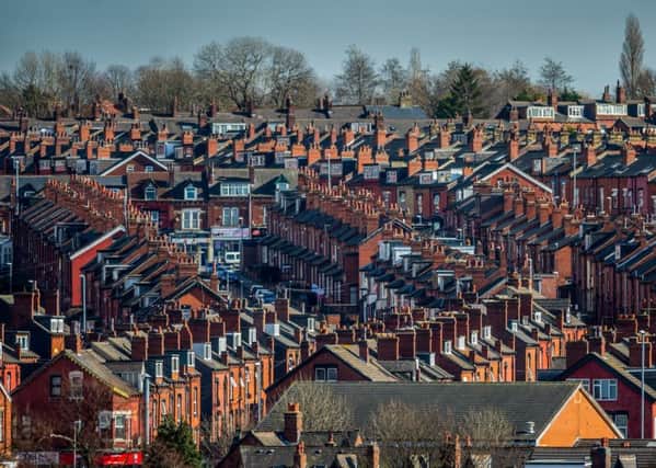 Homes in Harehills, Leeds.  
Picture James Hardisty.