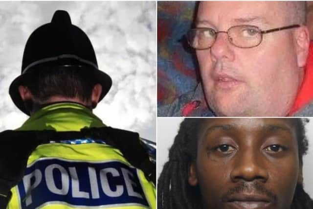 A police watchdog has published the findings of its investigation following the death of David Ellam, top right, and conviction of dog owner Aaron Joseph, bottom right.