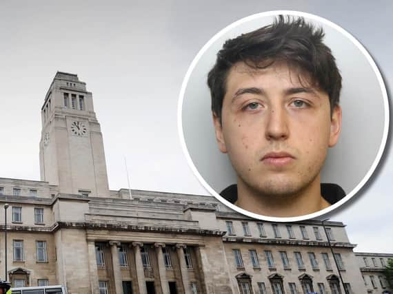 Leeds University student drug dealer Sean Lisgo