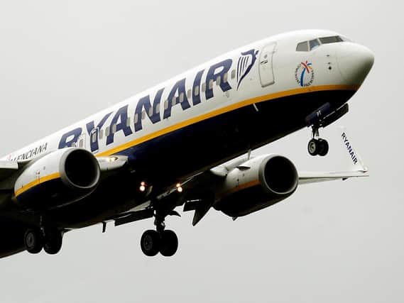 The two men were kicked off a Ryanair flight