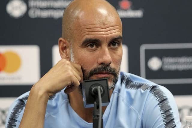 Pep Guardiola.