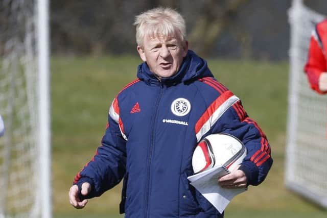 Former Leeds United Gordon Strachan.
