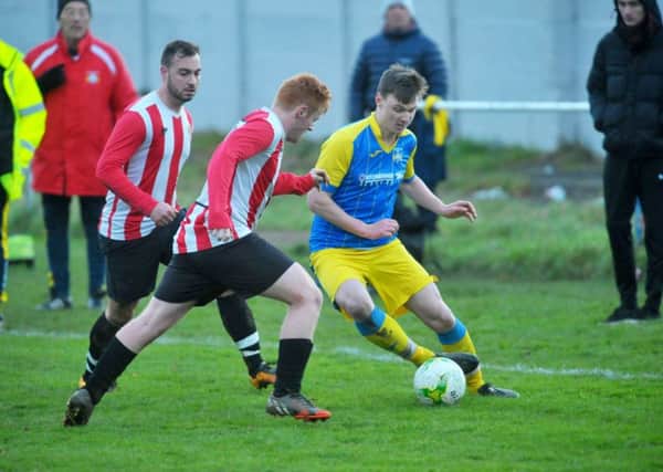 From the archive: Old Centralians play Swillington in the West Yorkshire League Division 1 in December 2017.