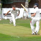Hanging Heaton opener and captain Gary Fellows scored 98 in the defeat to Pudsey St Lawrence. PIC: Steve Riding