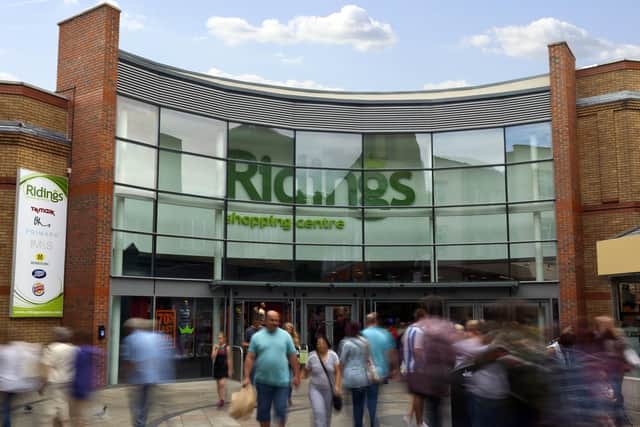 The Ridings shopping centre in Wakefield.