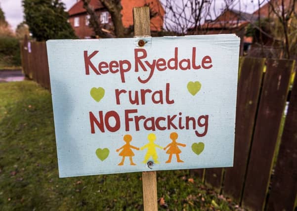 The CPRE is campaigning against fracking in Ryedale.