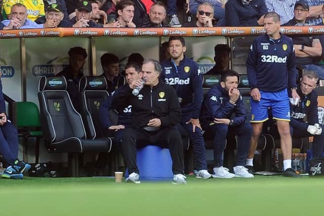 Leeds coach Marcelo Bielsa has been impressed by Pablo Hernandez's influence on his team. PIC: Simon Hulme