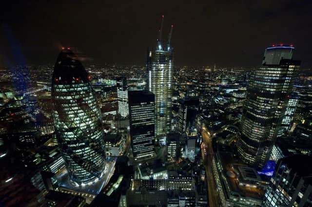 A view of the City of London. Bunzl has reported a rise in half year revenues. Photo : Ian West/PA Wire