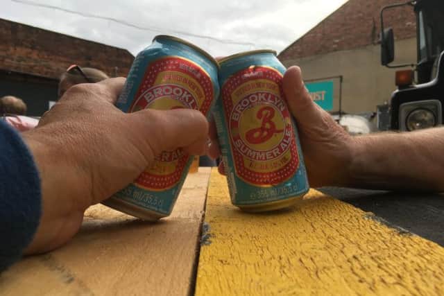 Cheers to Brooklyn Brewery