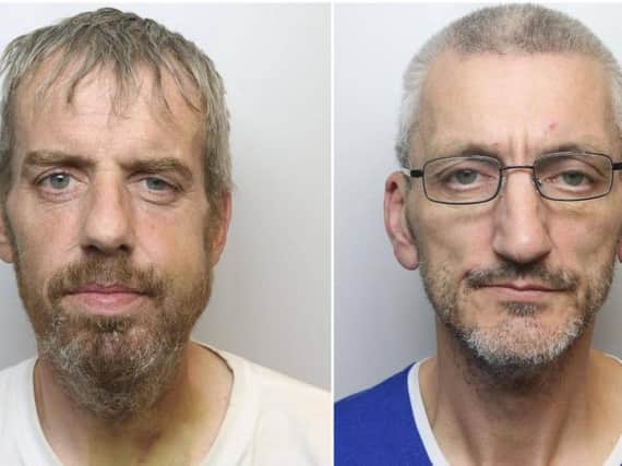 The two ram raiders have been jailed. Photo: West Yorkshire Police